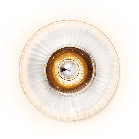 Design by Us New Wave Optic XL Vägglampa Transparant