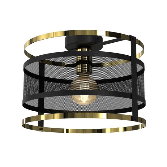 Taklampa Lavinia, gyllene ringar, 1 lampa