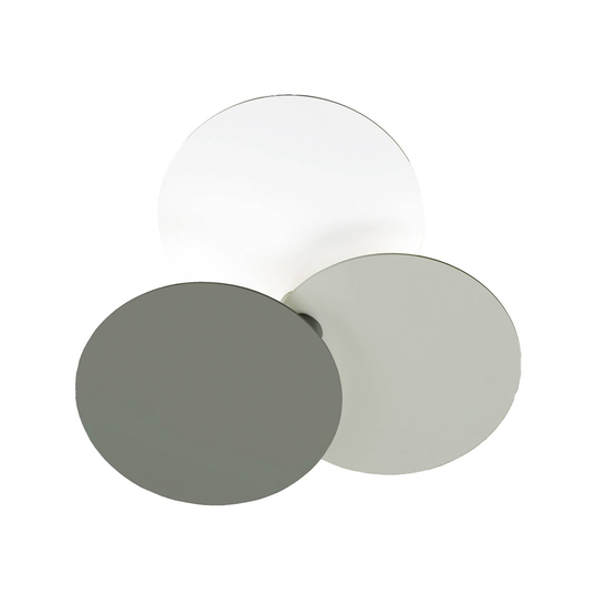 Casablanca Trevo LED-taklampa vit/grå/grå