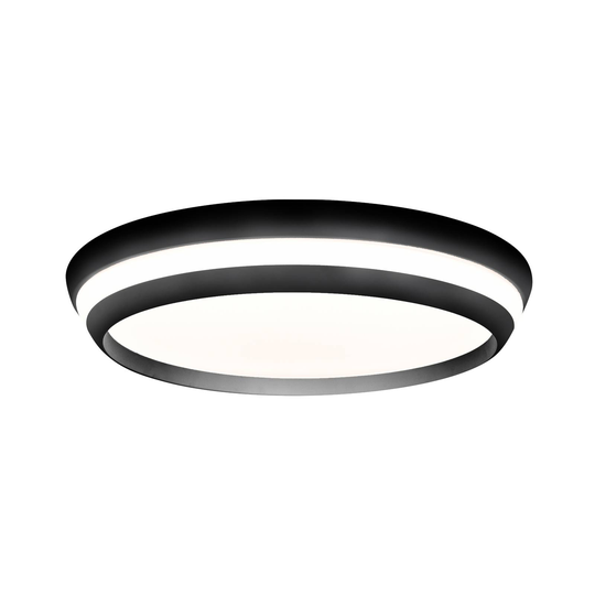 LED-taklampa Cepa RGBW CCT svart Ø 45 cm