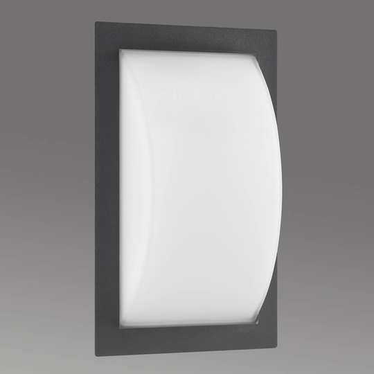 Utomhusvägglampa Ivett E27 grafit