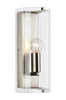 FORUM Vägglampa Krom/Klar