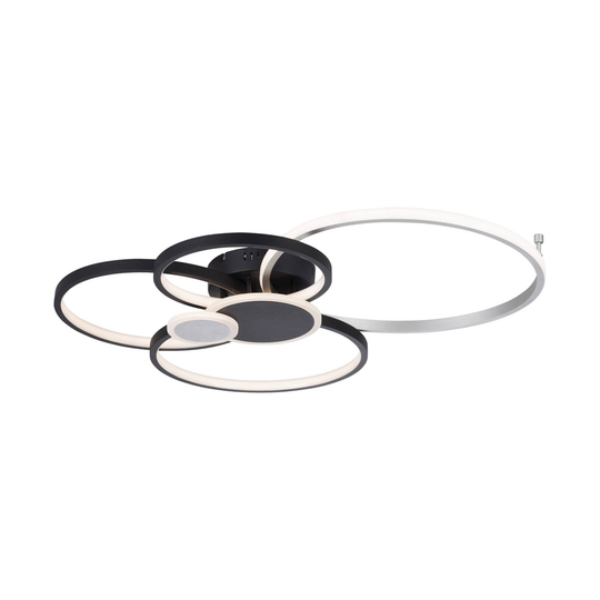 LED-taklampa Papilon, 80x64 cm