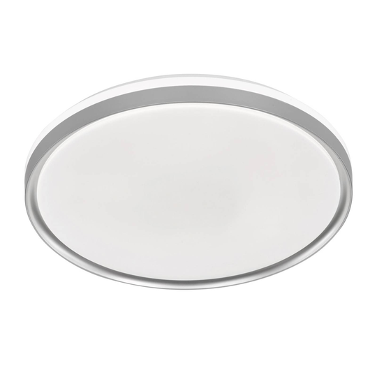 LED-taklampa Jaso BS, Ø 49 cm, silver