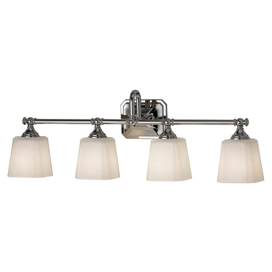LED-vägglampa Concord för badrummet, 4 lampor