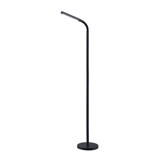 Lindby Romila LED-golvlampa i svart