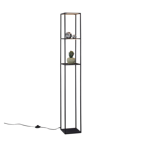 Paul Neuhaus Contura LED-golvlampa i svart