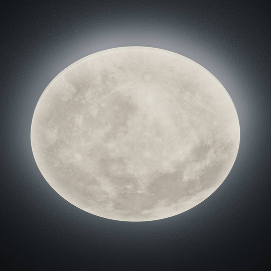LED-taklampa Lunar med fjärrkontroll 40cm