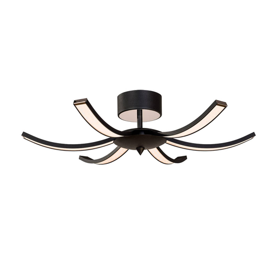LED-taklampa Umbra, Ø 63 cm