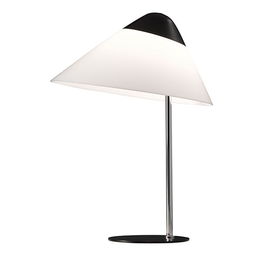 Pandul Opala MIDI Bordslampa Svart Topp, Svart Fot