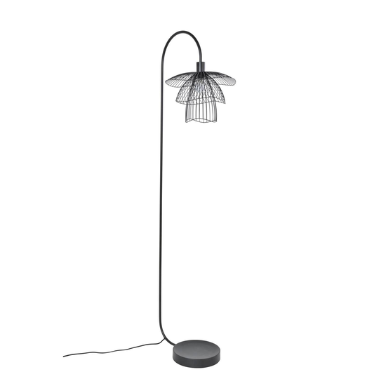 Forestier Papillon XS golvlampa, svart