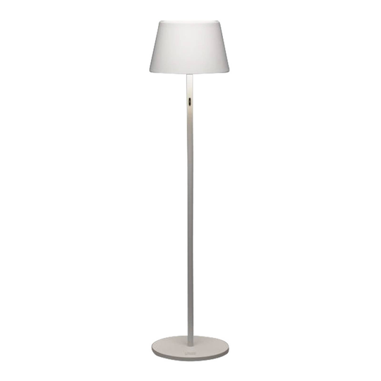 LED-golvlampa Pomezia kan monteras på 3 höjder USB