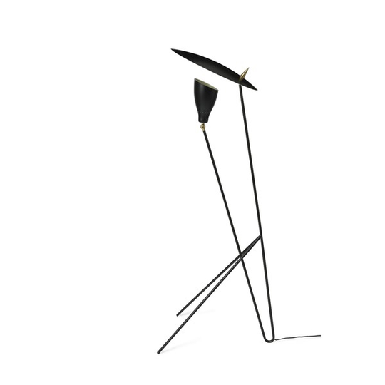 Warm Nordic Silhouette Golvlampa Svart Noir
