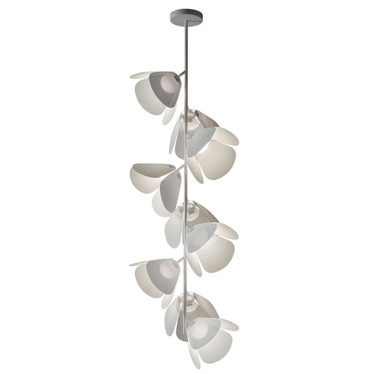 Bover Mod PF/73/9L LED-taklampa vit perforerad