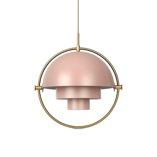 GUBI Multi-Lite Taklampa Rose & Mässing