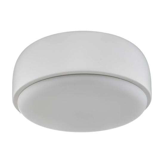 Vit designer-taklampa Over Me, 30 cm