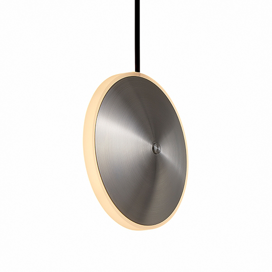 Graypants Chrona Dish 6 Vertical Taklampa Borstat Steel