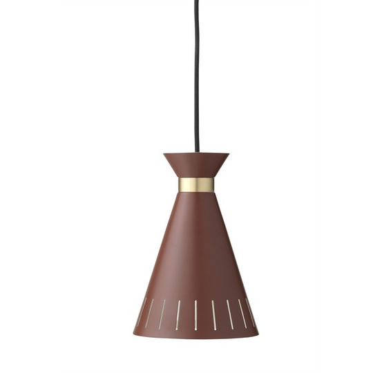 Warm Nordic Cone Taklampa Oxydrød