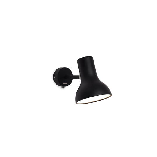 Type 75 Mini - Vägglampa Jet Black