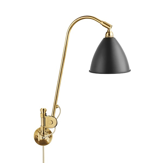 Bestlite BL6 Vägglampa Svart & Mässing