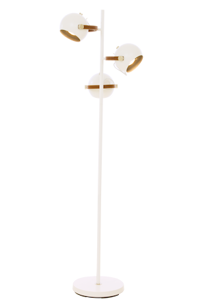 Bow Golvlampa. 3-Arm Vit IP20