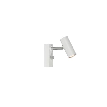 Cato Vägglampa Mattvit enkel LED