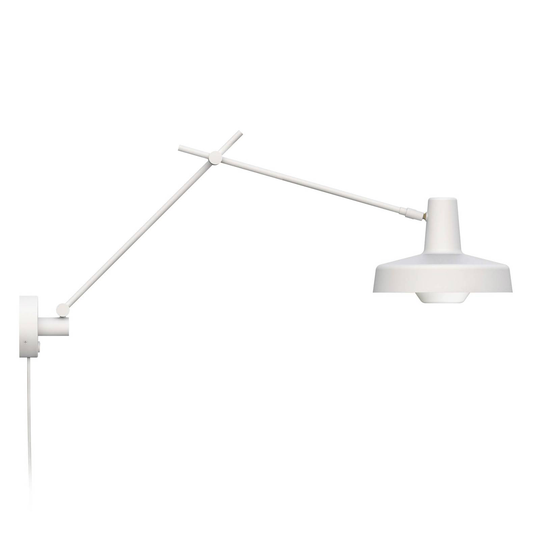 GRUPA Arigato vägglampa 1 lampa 70 cm Ø 23 cm vit