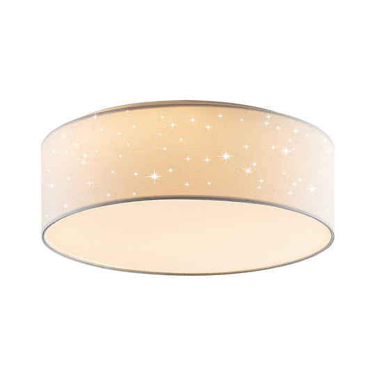 Lindby Ellamina LED-taklampa, 40 cm, vit