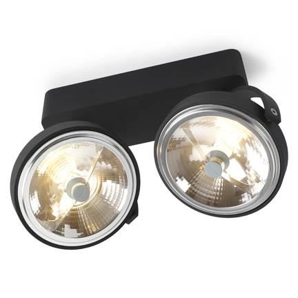Trizo 21 PIN-UP 2 Spot- & Taklampa Svart