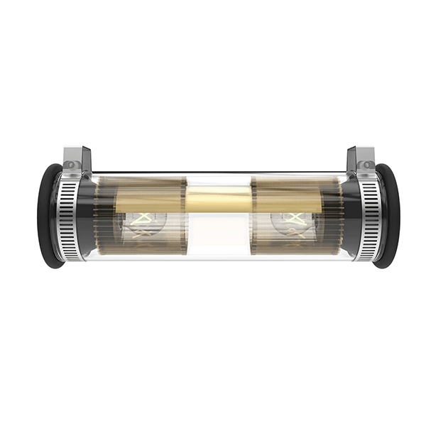In The Tube 350 Vägglampa Guld
