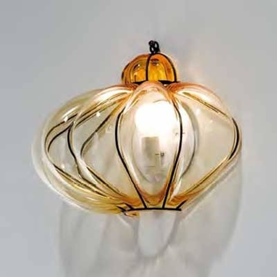 Vägglampa SULTANO av muranoglas, 29 cm