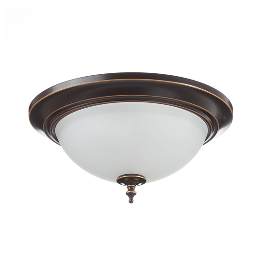 Westinghouse Harwell taklampa, brons