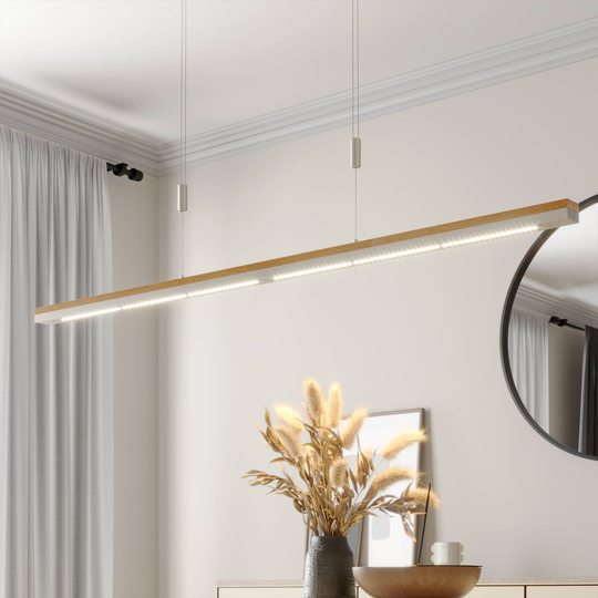 Taklampan Elna med dimbara LED-lampor - 158 cm