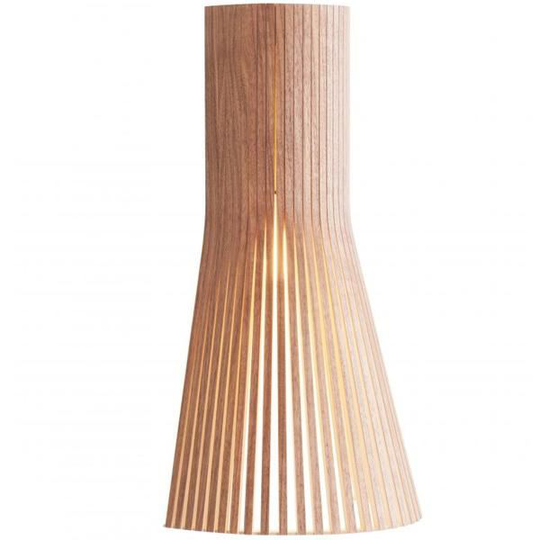 Secto 4230 Vägglampa Valnöt