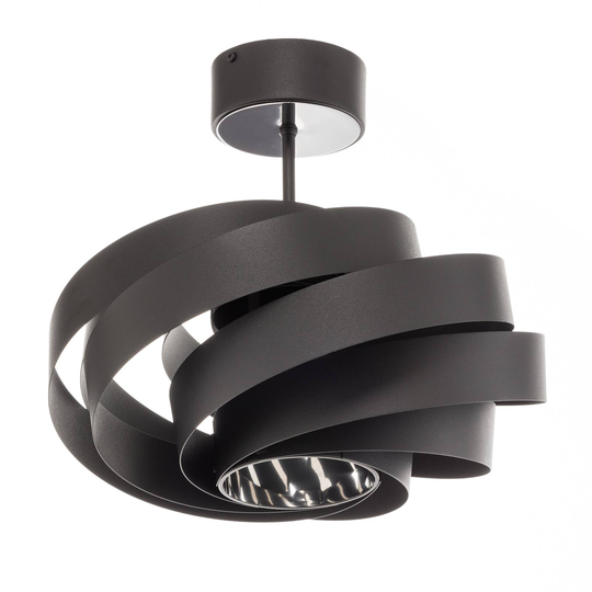 Taklampa Vento svart Ø 40 cm