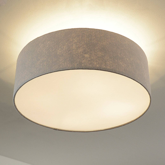 Taklampa Gala, 50 cm, filtskärm grå