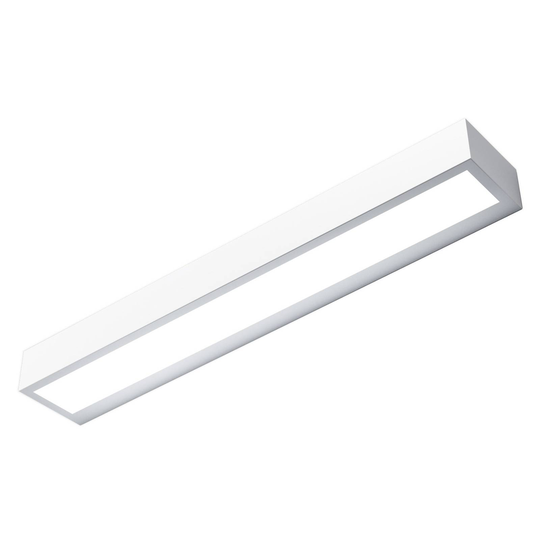 LED-vägglampa Mera, bredd 40 cm, vit, 4 000 K