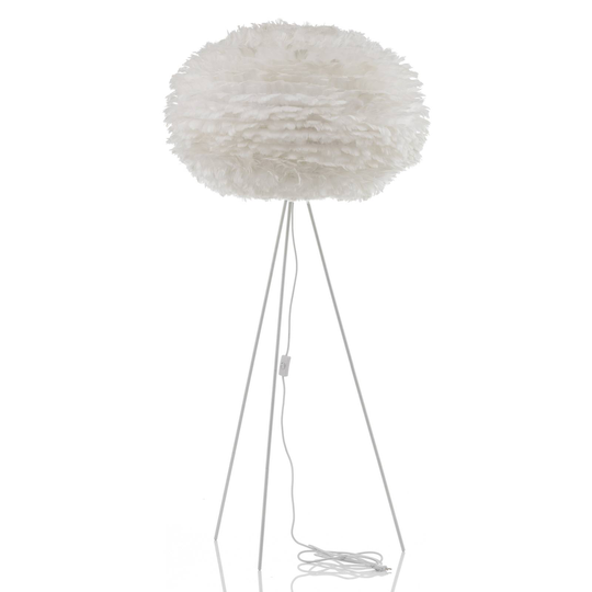 UMAGE Eos X-large golvlampa trefot vit