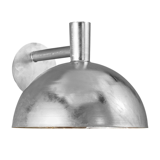 Utomhusvägglampa Arki krom Ø 35 cm