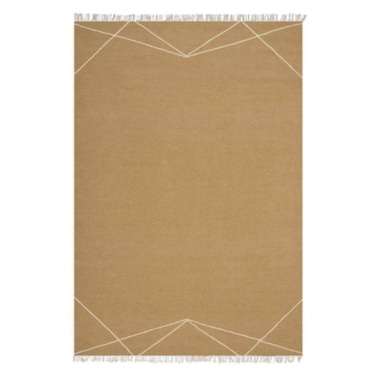 Ullmatta ANISYA 200 x 300 cm ockra, Linie Design