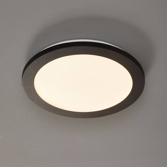LED-taklampa Camillus, rund, Ø 26 cm