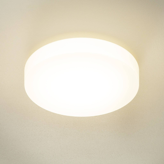 BEGA 23297 LED-taklampa glas DALI 3 000 K Ø 47 cm