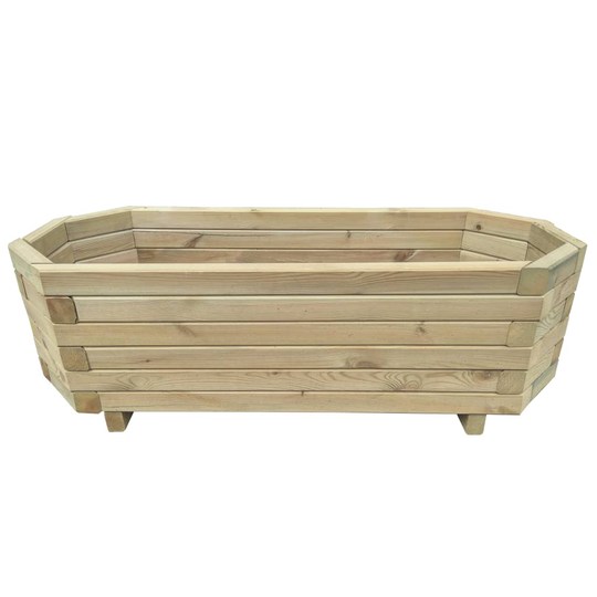 vidaXL Odlingslåda upphöjd 80x32x31 cm impregnerad furu