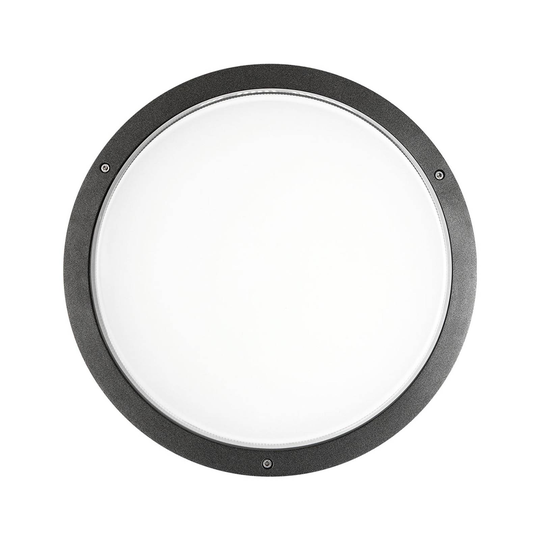 Vägglampa Bliz Round 40 3 000 K antracit dimbar