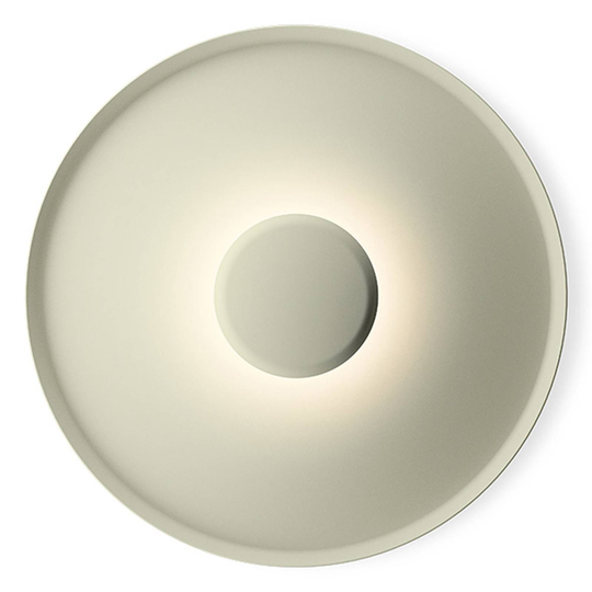 Vibia Top LED-vägglampa Ø 60 cm grön L1