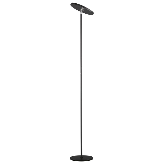 LED-golvlampa Fabi av metall, dimbar, svart
