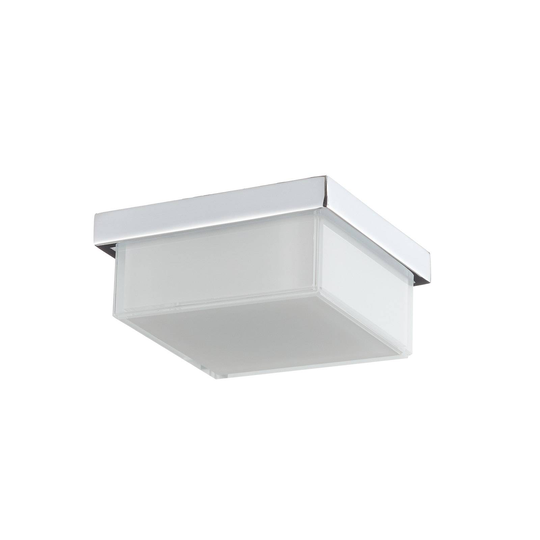 Helestra Cosi LED-taklampa krom 11x11 cm