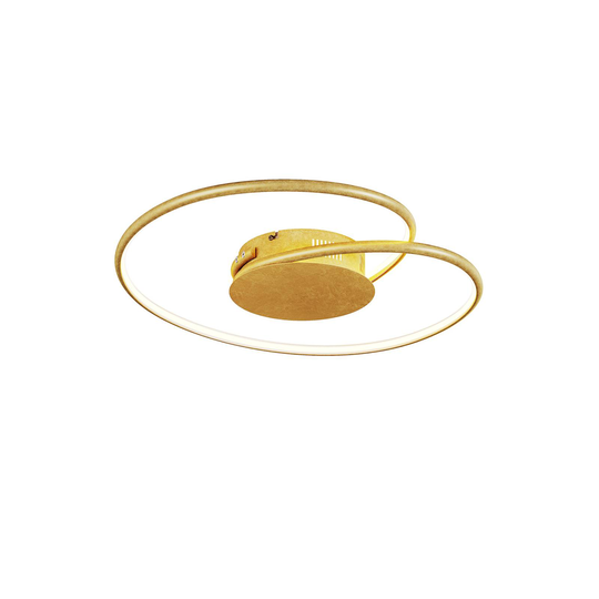 Lindby Joline LED-taklampa, guld, 45 cm