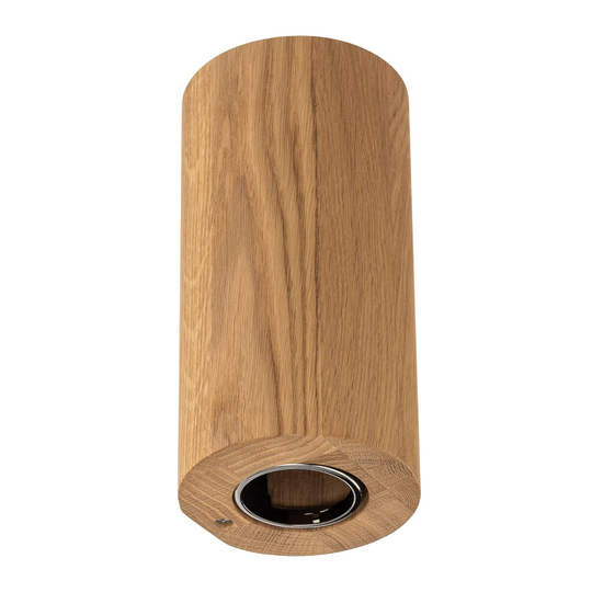 Vägglampa Wooddream 1 lampa ek, rund, 20 cm