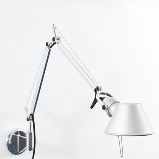 Artemide Tolomeo Micro Aluminium M. Klemme